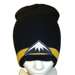Denver Nuggets Mens Tall Fit Adidas Beanie Winter Hat Cap Mountain Logo New Nba